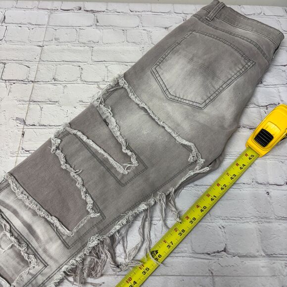 Rockstar Original Men Stacked RSM 225 Flare Denim Jeans Size 30 Hallie C053 -24 - Picture 7 of 16